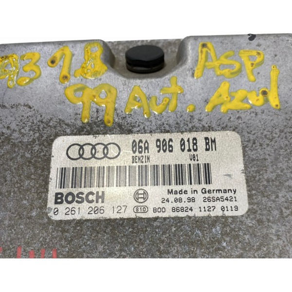 Modulo Injeção Audi A3 1.8 Aut 99 0261206127 Cx358