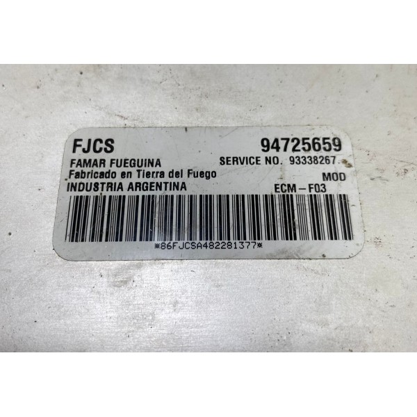 Modulo Injeção Chevrolet Corsa Meriva 1.4 2003/2012 Cx359