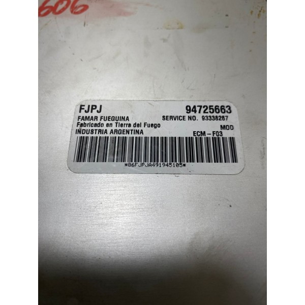 Modulo Injeção Chevrolet Celta 1.0 Flex 2007/2012 Cx358