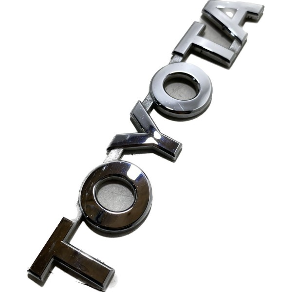 Emblema Toyota Tampa Traseira Hilux 2016/22 Cx349