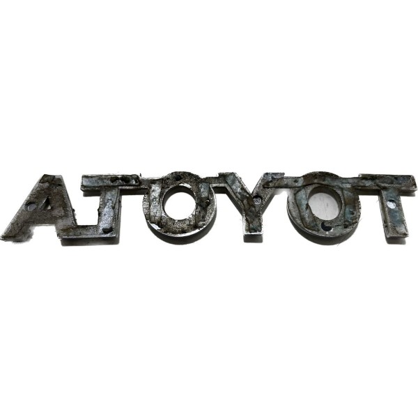 Emblema Toyota Tampa Traseira Hilux 2016/22 Cx349