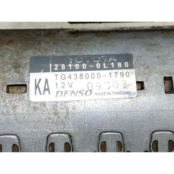 Motor Partida Arranque Toyota Hilux 2.8 Turbo Diesel 16/22