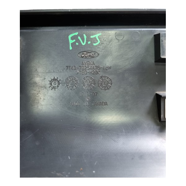 Borrachão Porta Traseira Direita Ford Edge 2009