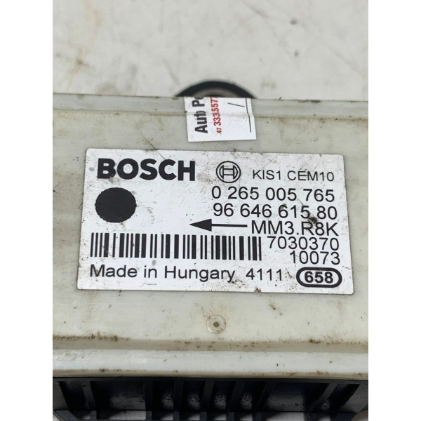 Modulo Sensor Aceleração Citröen C4 Lounge 14/18 Cx342