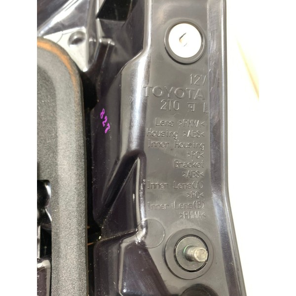 Lanterna Esquerda Capô Toyota Rav4 17/18 Cx562 Esquerdo