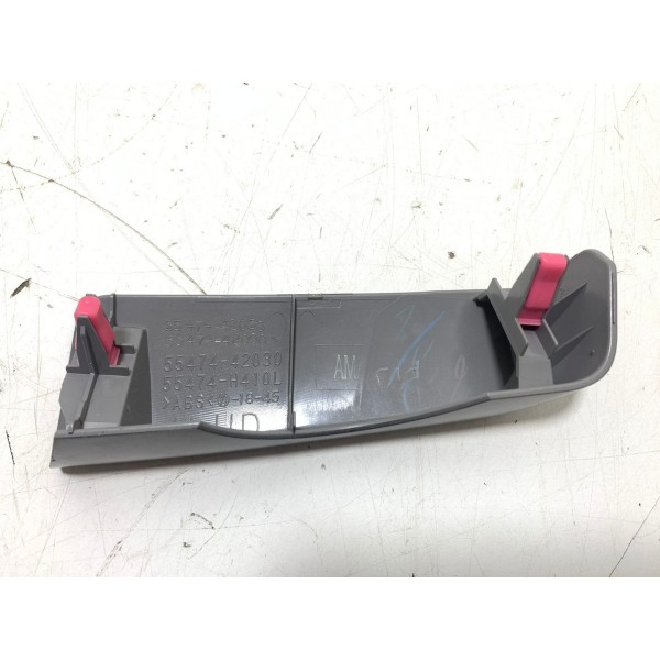 Moldura Acabamento Esq Painel Toyota Rav4 17/20 Cx333 Cinza