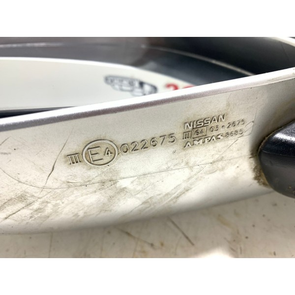 Retrovisor Esquerdo Nissan Frontier 07/12 C/det Cx556