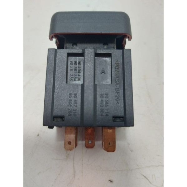 Botão Alerta Zafira 2012 Cx154 Preto