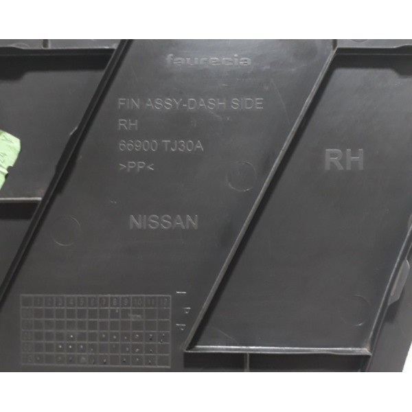 Moldura Inferior Coluna Dianteira Direita Frontier 14 Cx185