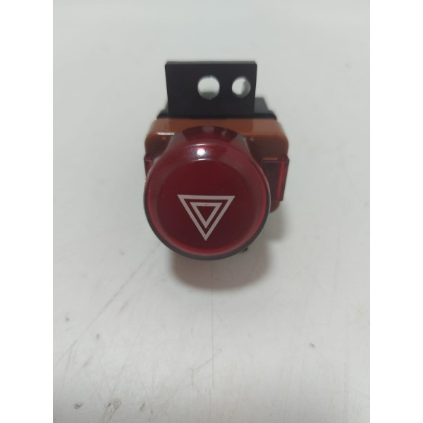 Botão Alerta New Civic 2009 Cx117 Vermelho