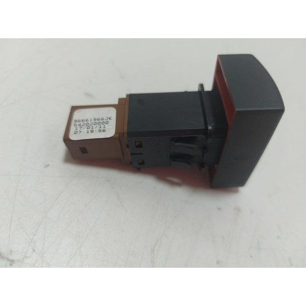 Botão Alerta C3 Picasso 2011 Cx117 Preto