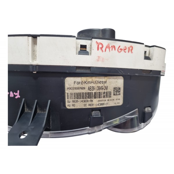 Painel Instrumentos Ford Ranger 3.2 Automática 14/15 Cx551 Preto