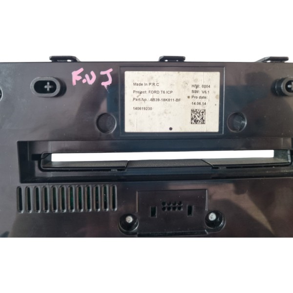 Comando De Rádio Ford Ranger 2013/2016 Cx483