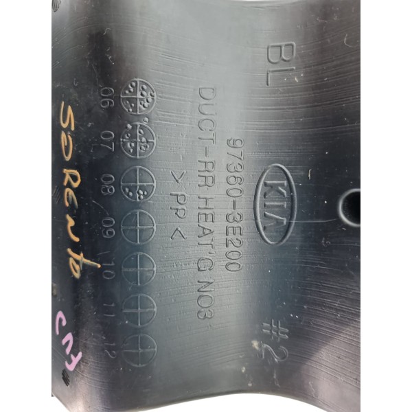 Duto De Ar Sorento 2009 (97360-3e200) Cx480