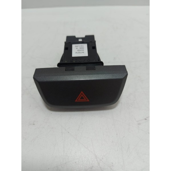 Botão Alerta S10 2015 Cx117 Preto