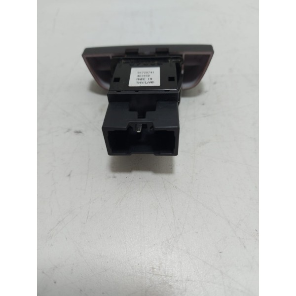 Botão Alerta S10 2015 Cx117 Preto