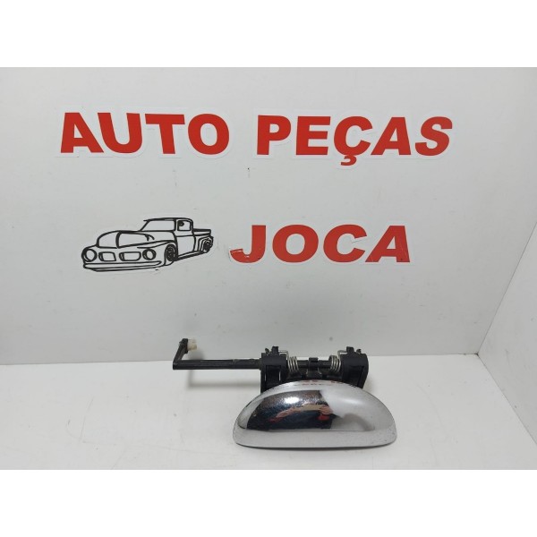 Maçaneta Externa  Peugeot 206/207 D.d Cromada Cx132 Preto