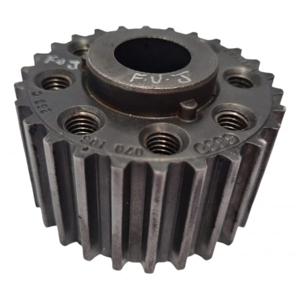 Polia Virabrequim Correia Dentada Audi A6 2.8 Cx476