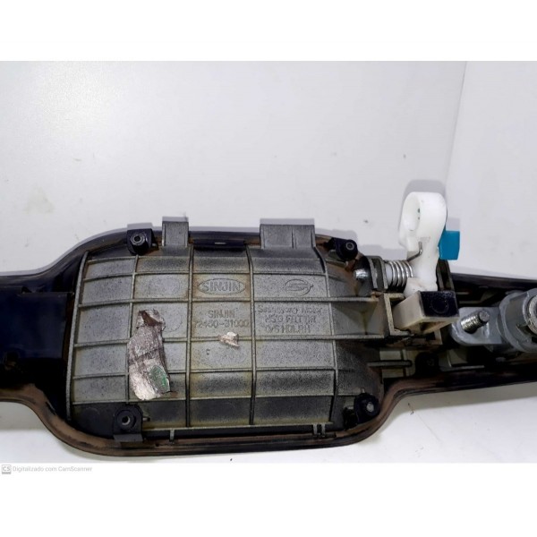 Maçaneta Externa Dianteira Direita Ssangyong Action 08 Cx130 Preto