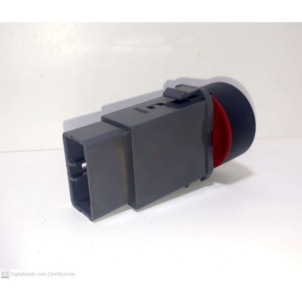 Botao Alerta Ssangyong Actyon 2007 A 2012 Cx117 Cinza