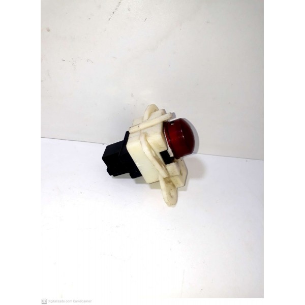 Botão Alerta Mitsubishi L200 Triton 2013 Cx117 Vermelho