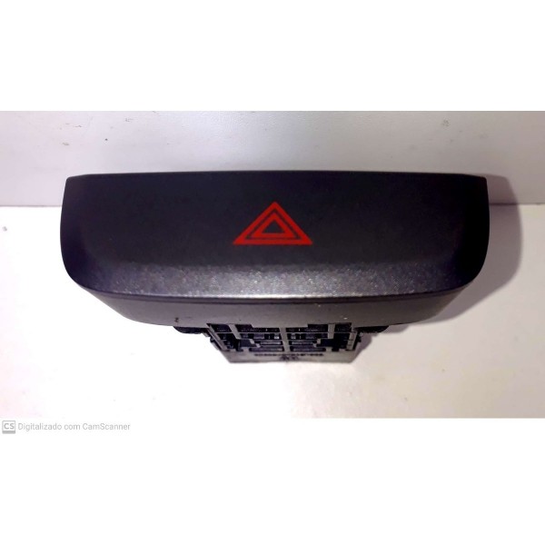 Chave Botão Pisca Alerta S10 Ano 12/ 15 Nº 94728741 Cx117 Cinza