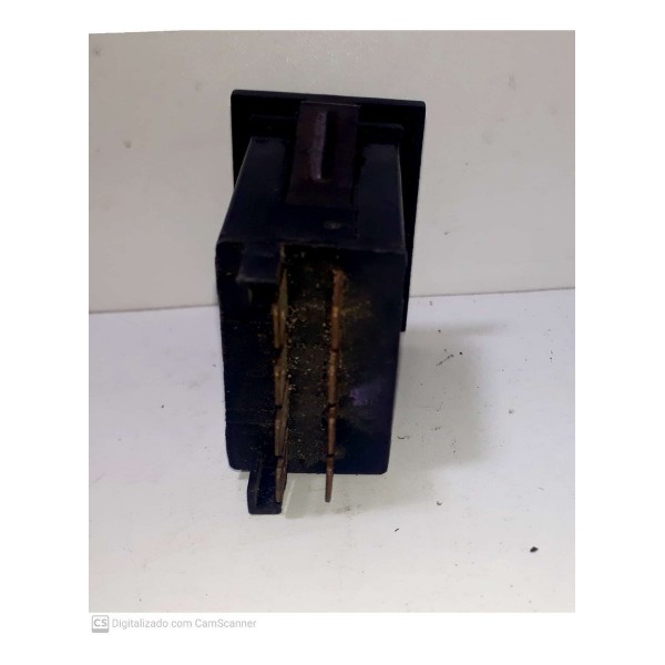 Botão Pisca Alerta Gol Parati Saveiro G3 Cx117 Preto