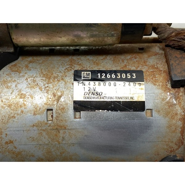 Motor Partida Arranque Chevrolet S10 2.5 2013/2016