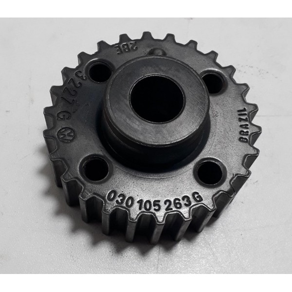 Polia Dentada Virabrequim Motor Vw -030105263g- (r1) Cx166