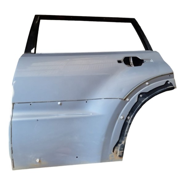 Porta Traseira Esquerda Pajero Full 2011 Traseira Esquerdo Prateado