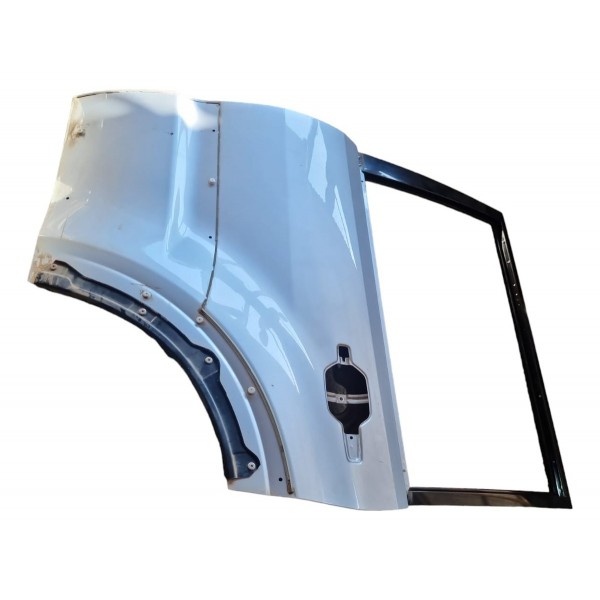 Porta Traseira Esquerda Pajero Full 2011 Traseira Esquerdo Prateado