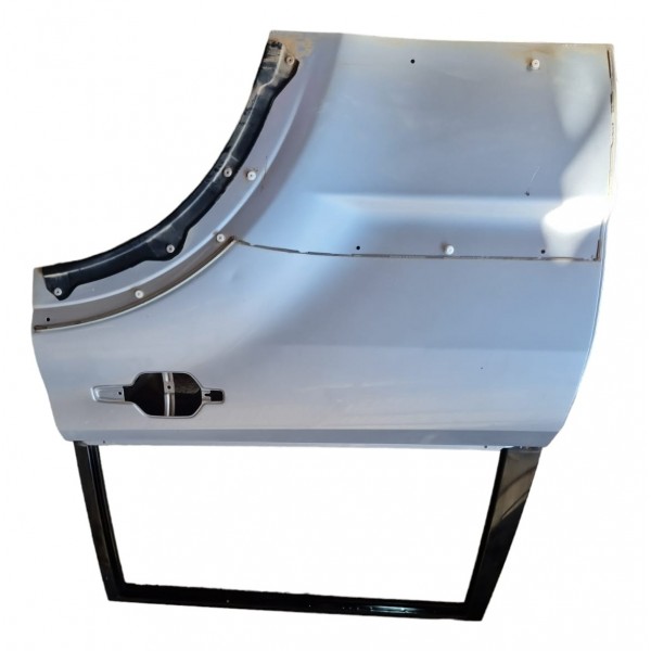 Porta Traseira Esquerda Pajero Full 2011 Traseira Esquerdo Prateado