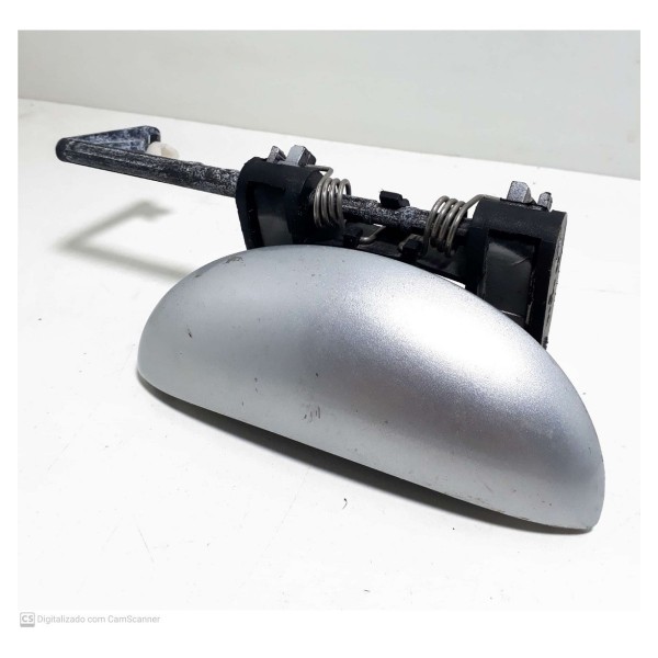 Maçaneta Dianteira Direita Peugeot 207 15085w Bo 2010 Cx132 Cinza