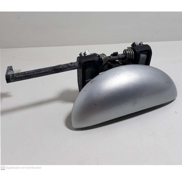 Maçaneta Dianteira Direita Peugeot 207 15085w Bo 2010 Cx132 Cinza