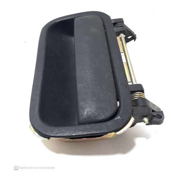 Maçaneta Externa Corsa 2003 Traseira Esquerda Cx134 Preto