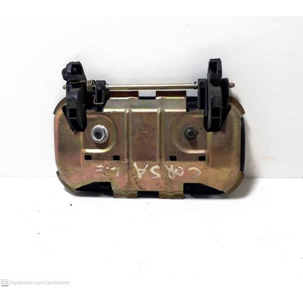 Maçaneta Externa Corsa 2003 Traseira Esquerda Cx134 Preto