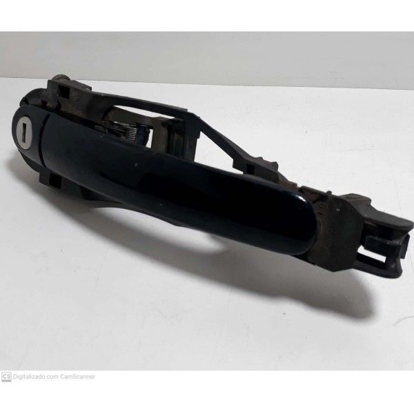 Maçaneta Externa Porta Dianteira Esquerda Vw Golf 2005 Cx132 Preto