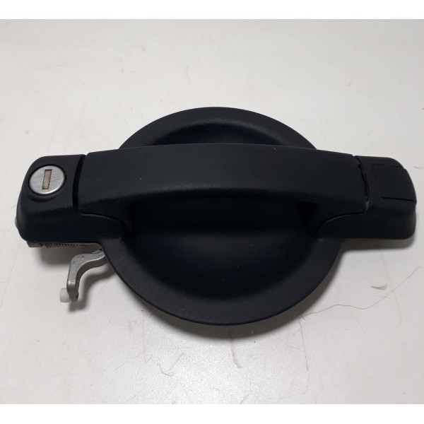 Maçaneta Externa Porta Dianteira Esquerda Fiat Doblo Cx134 Preto