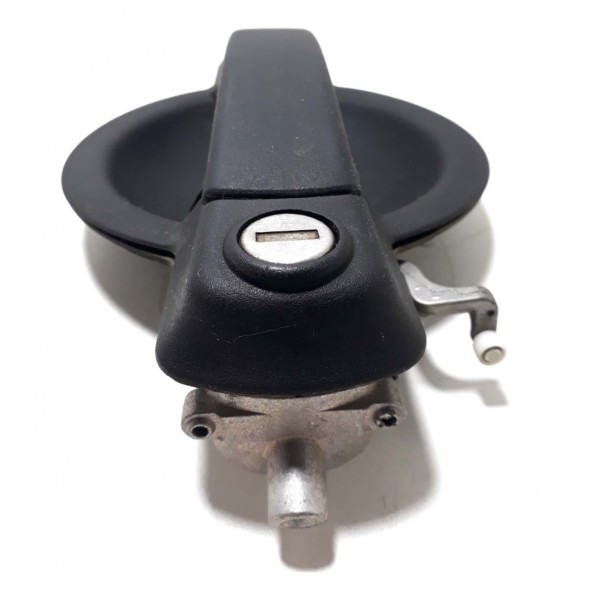 Maçaneta Externa Porta Dianteira Esquerda Fiat Doblo Cx134 Preto