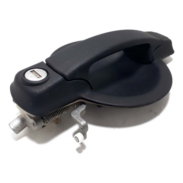 Maçaneta Externa Porta Dianteira Esquerda Fiat Doblo Cx134 Preto