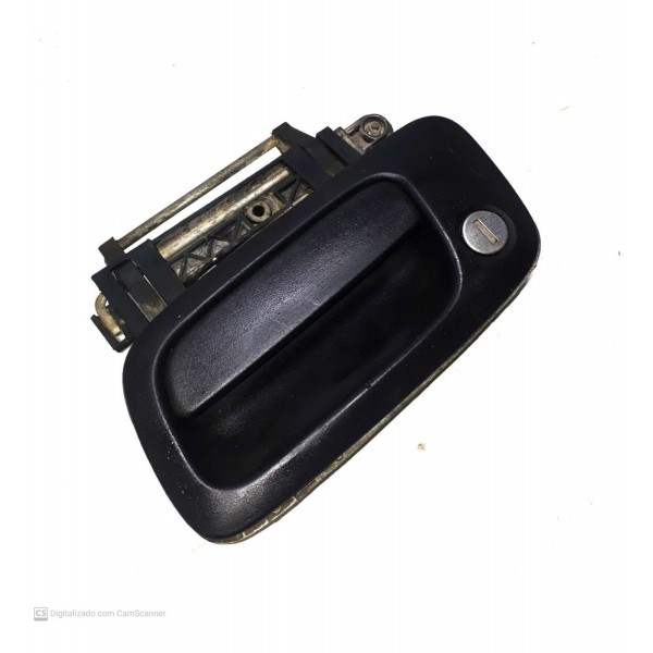 Maçaneta Externa Dianteira  Esquerda Gm Astra 2001 Cx130 Preto
