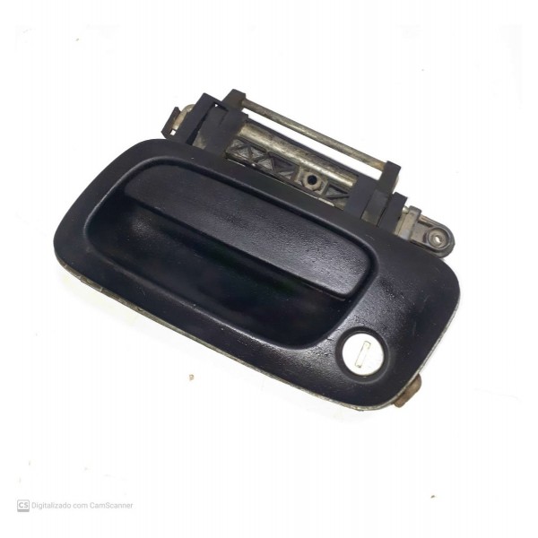 Maçaneta Externa Dianteira  Esquerda Gm Astra 2001 Cx130 Preto