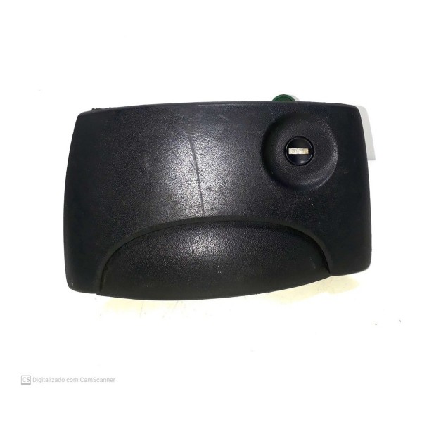 Maçaneta Externa Porta Lateral Renault Kangoo 02 03 04 Cx132 Preto