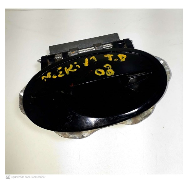 Maçaneta Externa Porta Traseira Direita Meriva 2008 Cx130 Preto