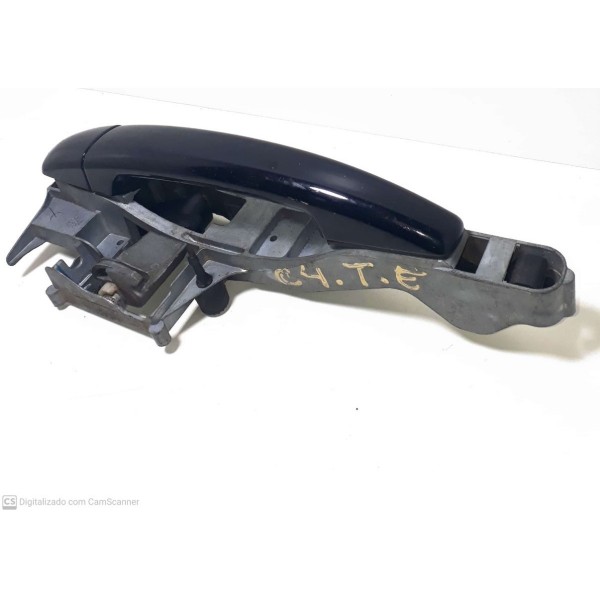 Maçaneta Externa Traseira Esquerda C4 Picasso 10 Cx140 Preto