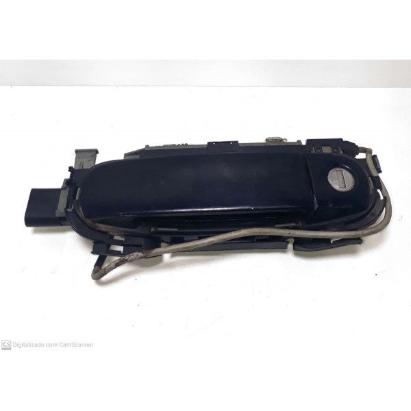 Maçaneta Da Porta Dianteira Esquerda Audi A3 Ano 2000 Cx133 Preto