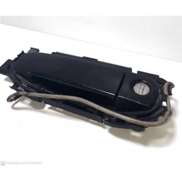 Maçaneta Da Porta Dianteira Esquerda Audi A3 Ano 2000 Cx133 Preto