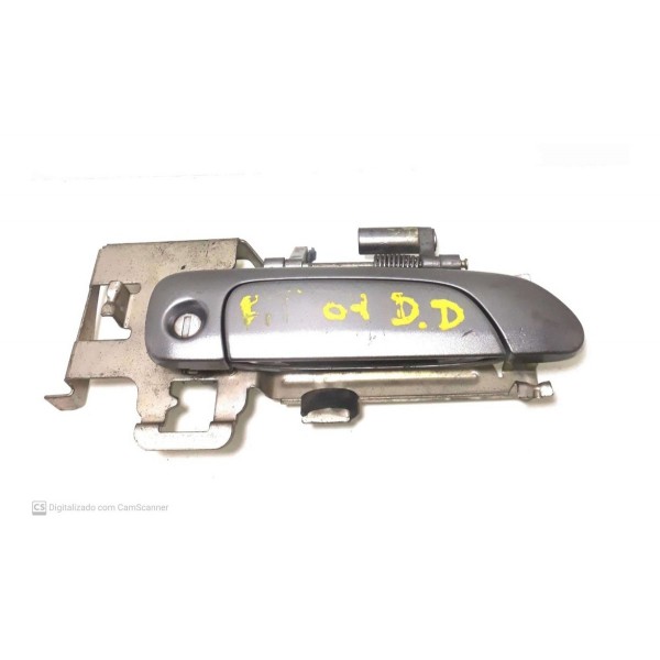 Maçaneta Externa Dianteira Direita Honda Fit 2004  Cx133 Marrom