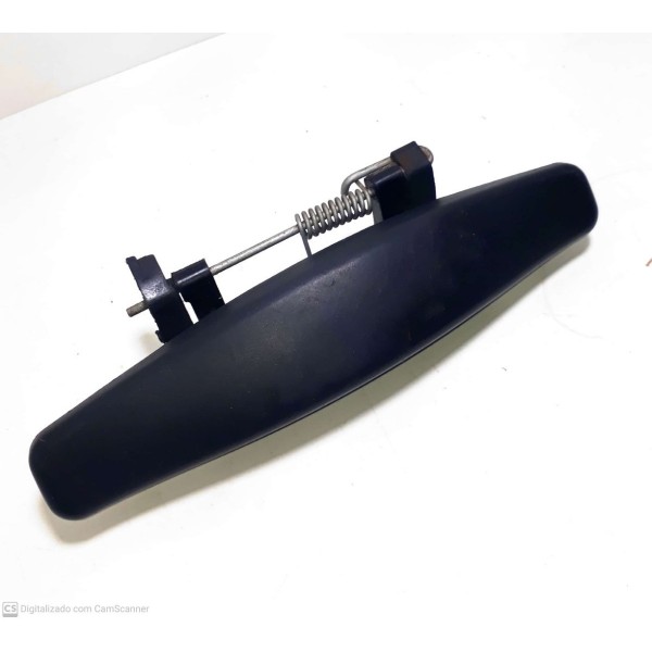 Maçaneta Dianteira Direita Sandero 08 A 11 Cx132 Preto