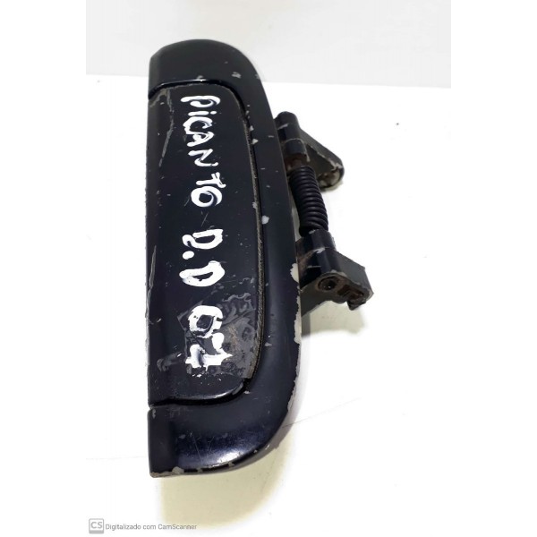 Maçaneta Externa Dianteira Direita Kia Picanto 2007 Cx134 Preto